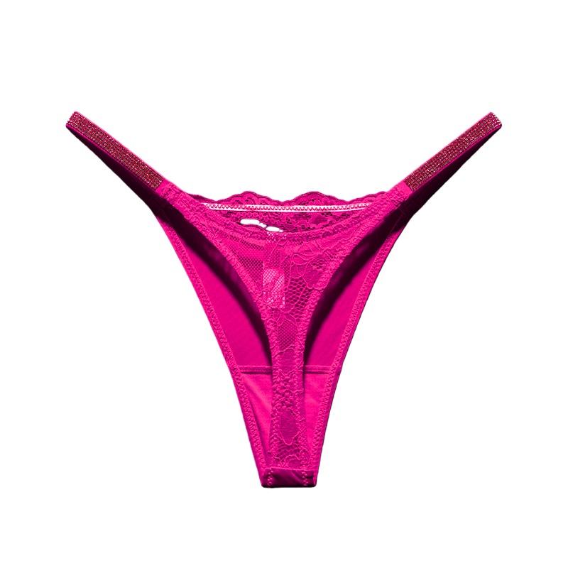 Seamless Underwear Women - Culottes sexy en dentelle et strass